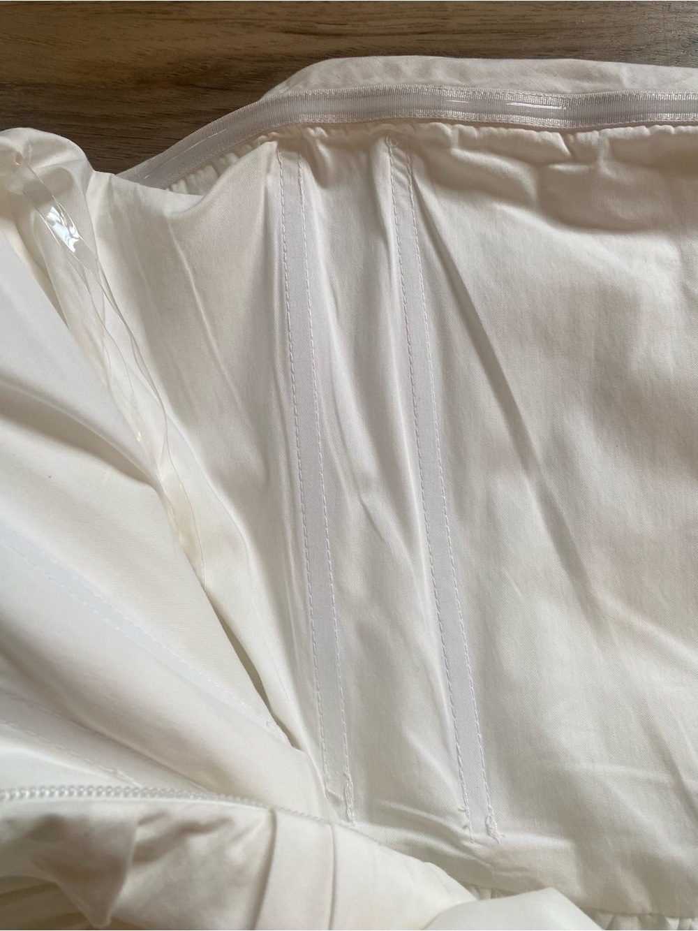 Babyboo Gorgeous Ivory Strapless Mini Dress Katrina- L Fits like a Medium 6/8 - Picture 8 of 13